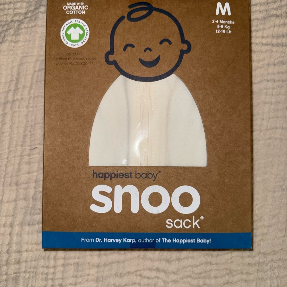 Happiest Baby Snoo Sack - Cream
